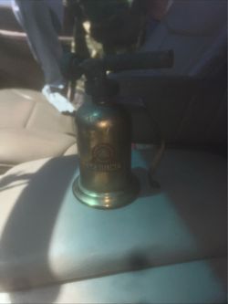 Vintage gas canister