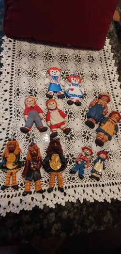 RAGGEDY ORNAMENTS COLLECTION