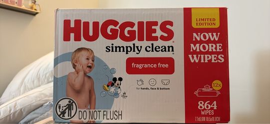 Huggies Simply Clean Wipes