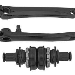 NEW Bicycle Bmx 175mm Crank Arms 3 Piece Set 