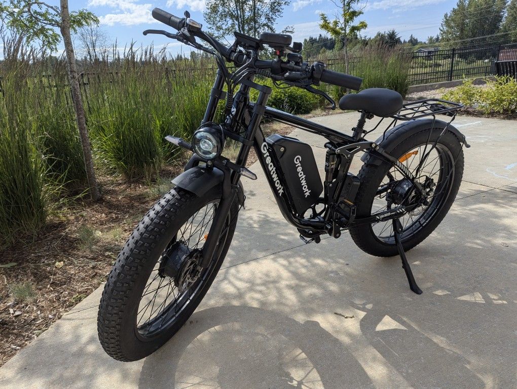 E-bike AWD 40+ MPH Dual Motor M8 PRO electric bike