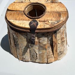 Birch Fishing Basket 