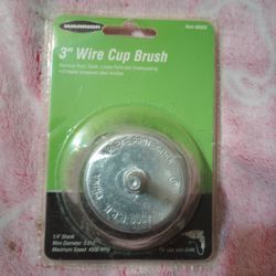 Warrior Wire Cup Brush 3 Inch