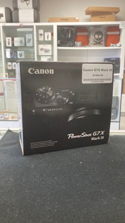 Canon PowerShot G7X Mark III