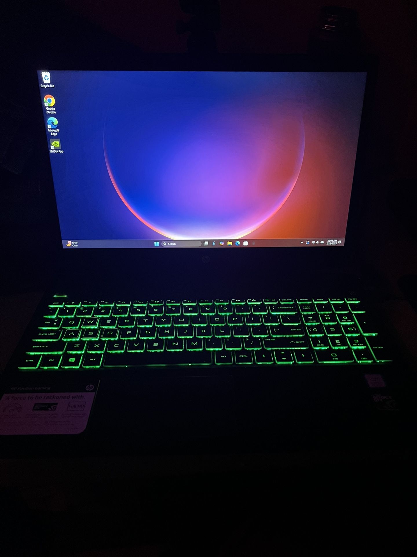 Hp Pavilion Gaming Laptop 15.6”