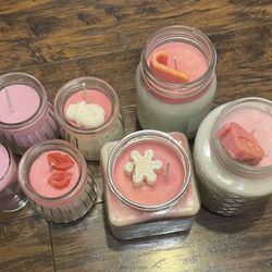 Scented Christmas Candles And Wax Melts (pls Read Description Below)