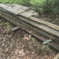 Over 100 year old wood boards from summer kitchen