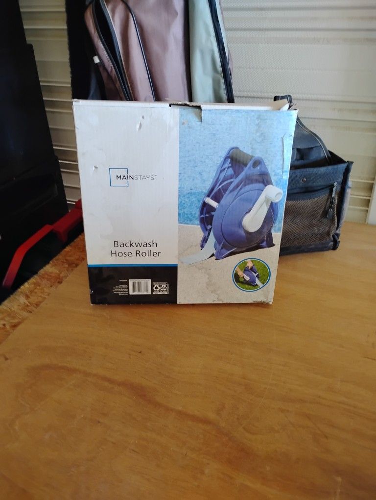 Pool Back Wash Hose Rooler