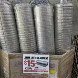 2MM Underlayment rolls🔥‼️