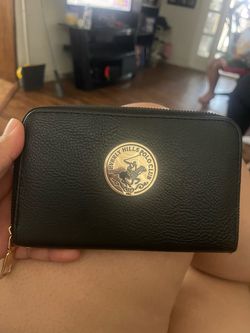 Beverly Hills Polo Club Black Zip Wallet