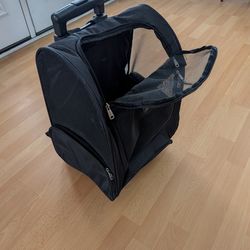 Roll Around Deluxe travel pet backpack