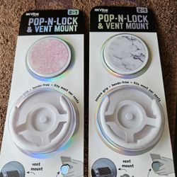 Pop & Lock Phone Holder.  Each. New