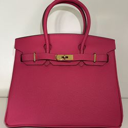 Pink Birkin Bag Exclusive Woman’s Bag H 