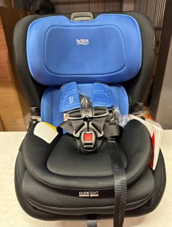 Britax Poplar Convertible Car Seat ClickTight Slim 17" Design Cobalt Onyx
