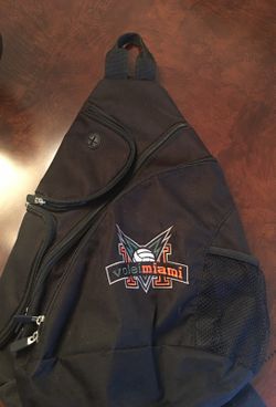 Side Black Bookbag