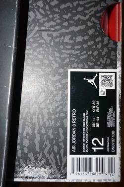 Jordan 3 Retro (M 12)