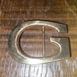 GENUINE SIGNED GUCCI BELT BUCKLE