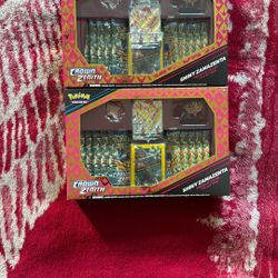 Crown Zenith Shiny Zamazenta Premium Figure Collection Boxes