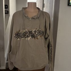 Floral Beige Pullover From Crazy Shirt Hawaii 