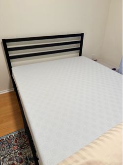 Queen Bed with foam mattress