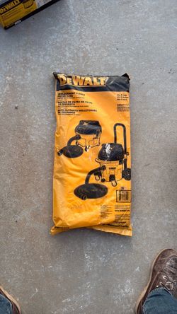 DEWALT Replacement Fleece Filter Bags 5-Pack