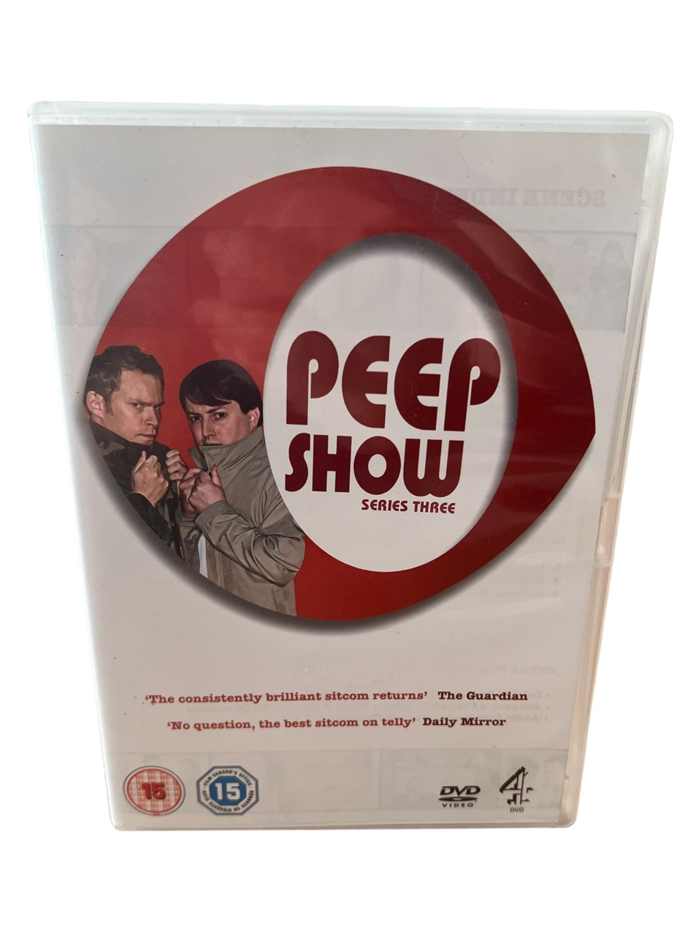 Peep Show Series 3 ( U.K PAL Region 2 DVD )  Experience the hilariously awkward moments of Mark and Jeremy's lives in Peep Show Series 3. This U.K PAL