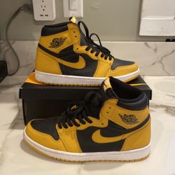Jordan 1 High Pollen Yellow
