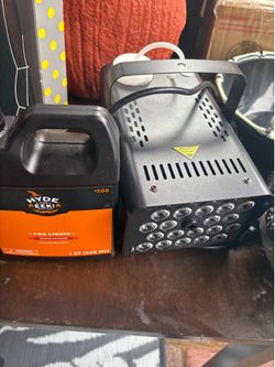 Fog machine and light machine