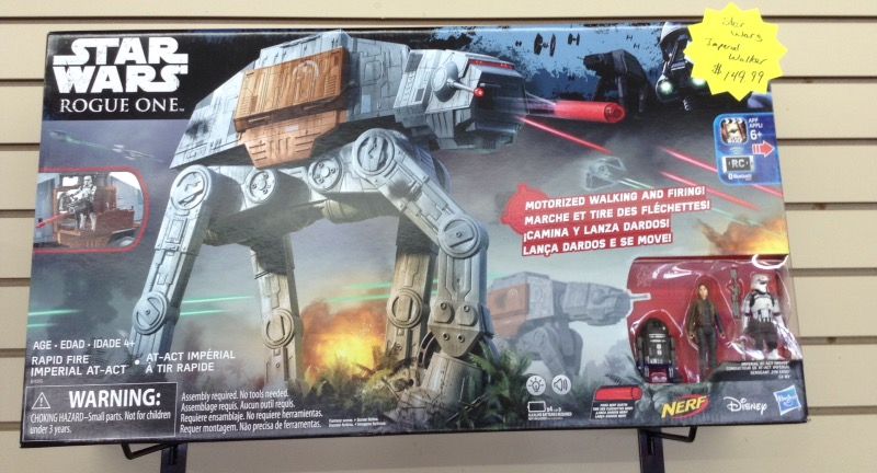 Star wars rogue one rapid fire imperial AT-ACT walker AT-At Nerf remote control