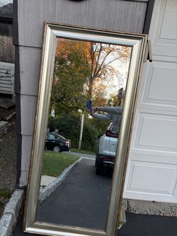 XXLarge Full Length Rectangular Floor Standing Wall or Leaning Mirror 29” x 63.5”