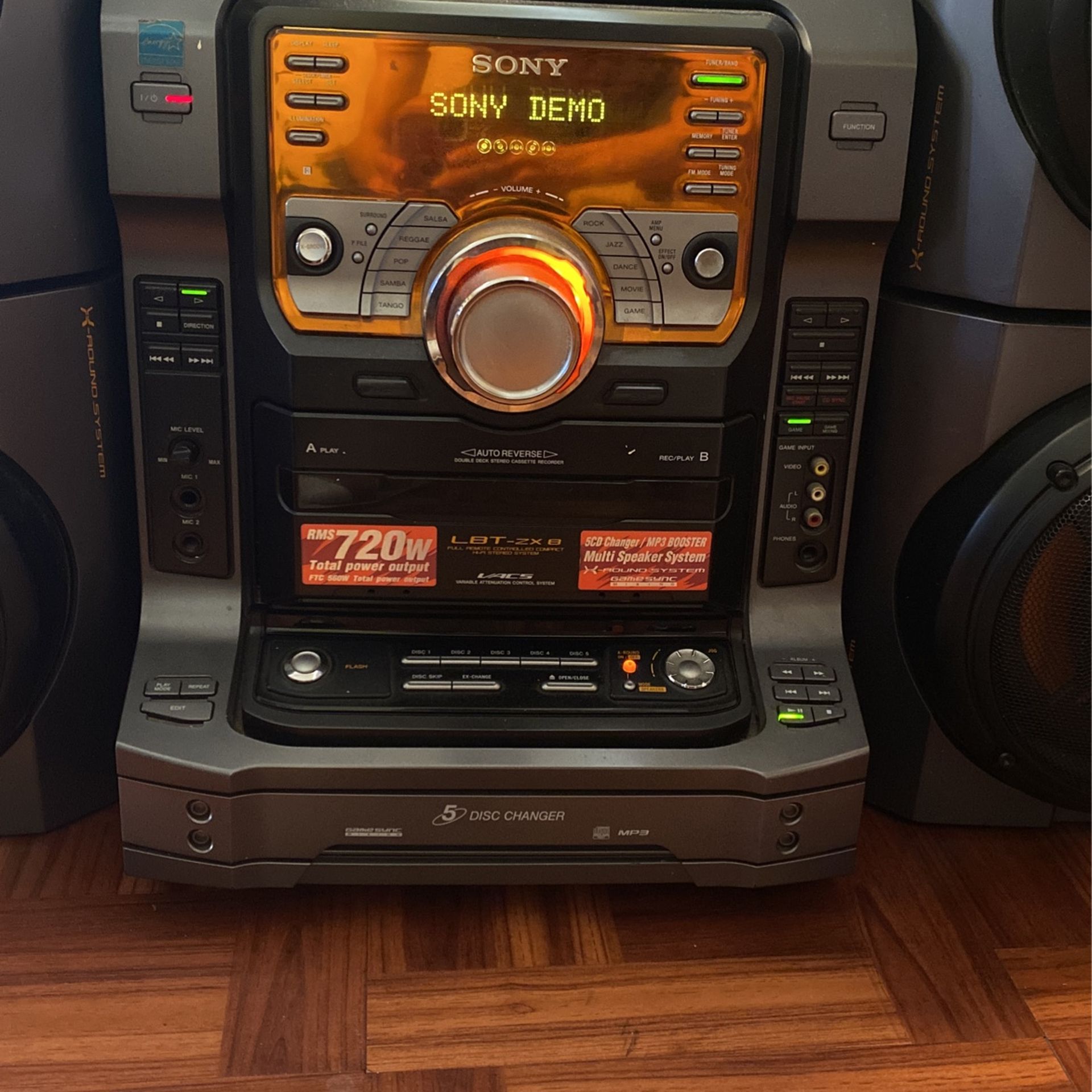 SONY 720w LBT ZX8 Extreme Loud Bass System.