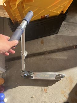 Blue Razor Scooter 