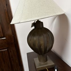 2 Big Nightstand Brown And Crème 
