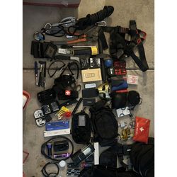 Large Outdoor Tools and Gear Bundle
