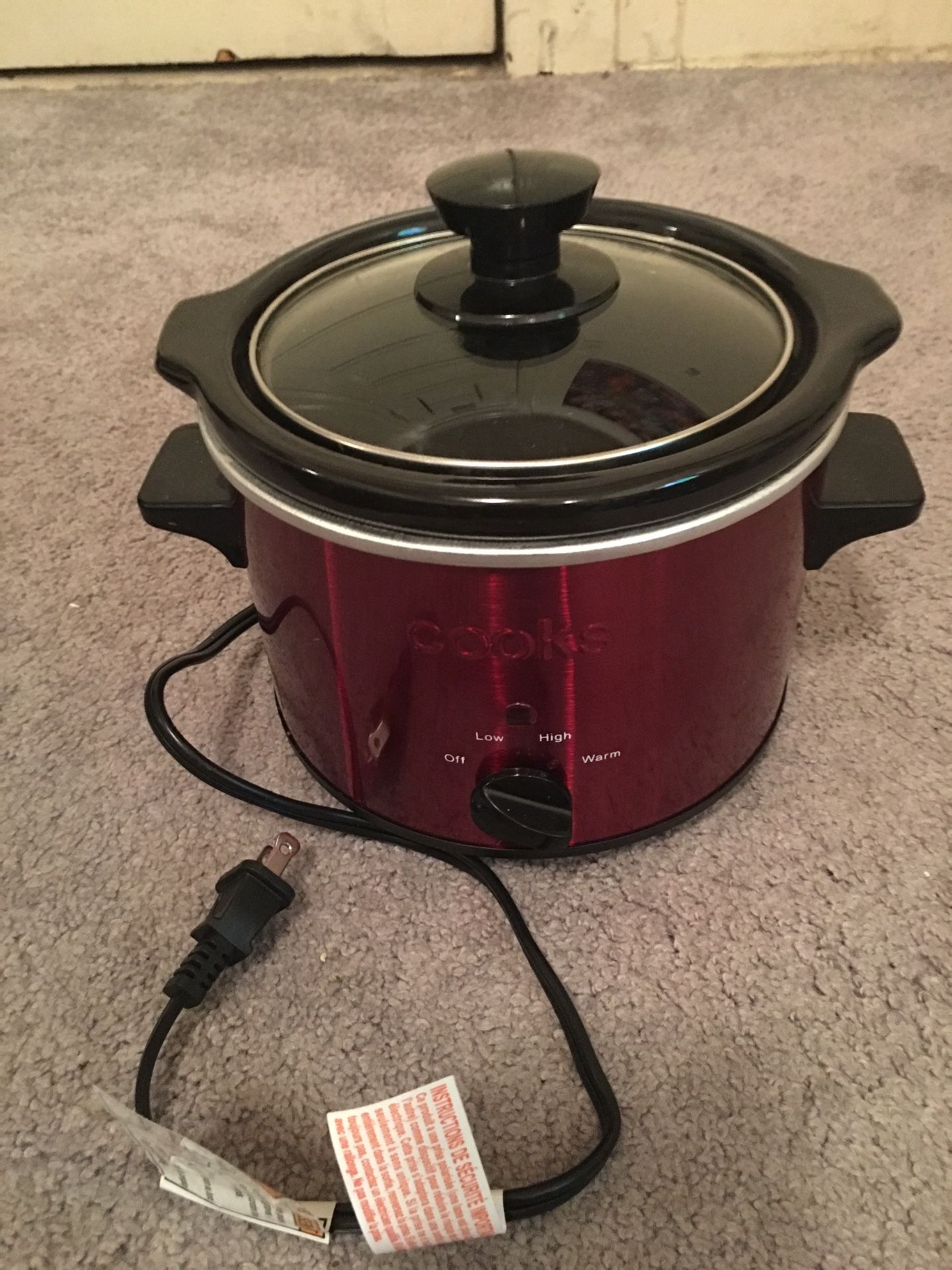 1.5 qt Personal Slow Cooker