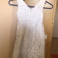 Girl White Summer Dress - In Great Condition ! 