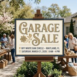 Garage Sale!!!