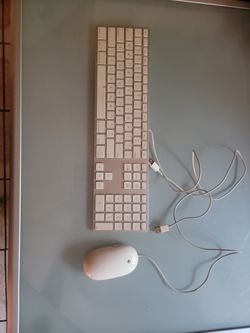 Apple Keyboard and Mouse 