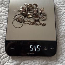 Silver Necklaces And Rings