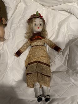 Vintage Porcelain Doll