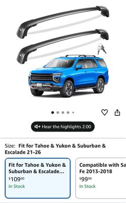 New Tuyoung 330 pound roof rack cross bar