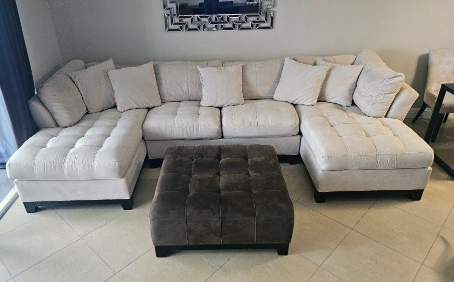 Sofa and Ottoman