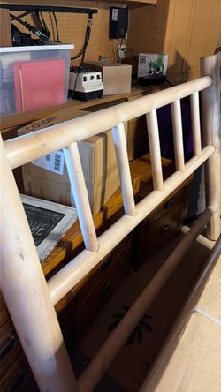 Dresser, nightstand, king sized headboard