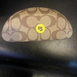 Coach eyeglass case
