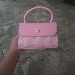 Blush kiss cute pink purse