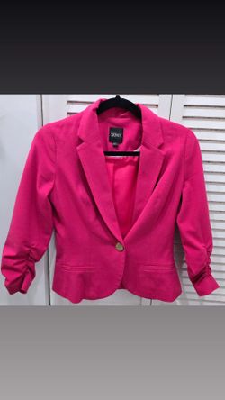 XOXO women fushia blazer- XS 