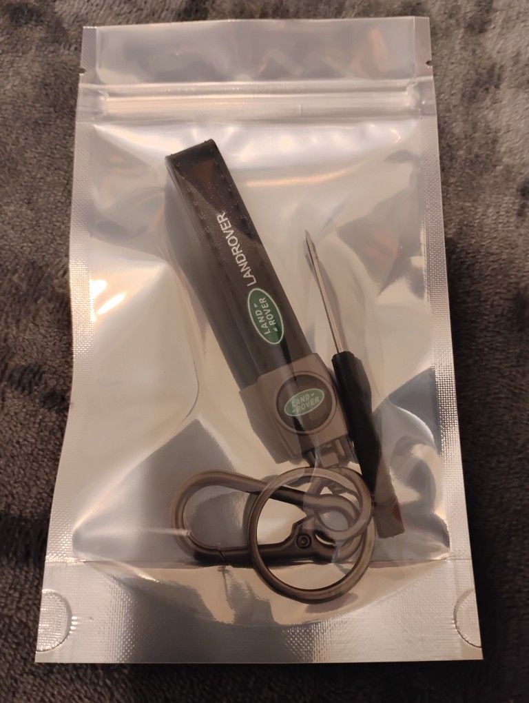 Black Land Rover Keychain NEW