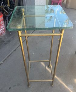 Glass small table