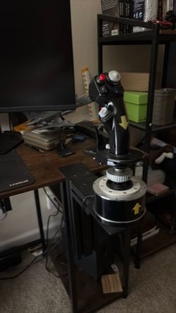 Thrust master warthog HOTAS setup