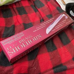 11 -1/2 inch Brass Shoehorn